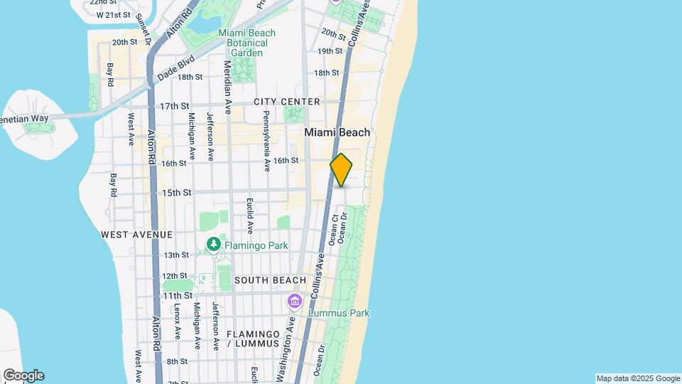 1460 Ocean Dr Mapa y Detalles de la Ubicación