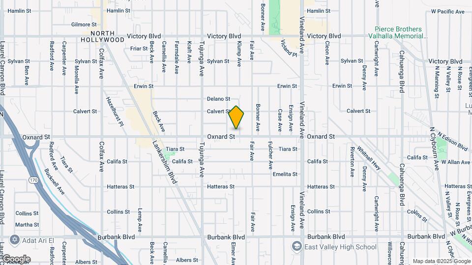 11231 Oxnard St-Unit -0007 Mapa y Detalles de la Ubicación