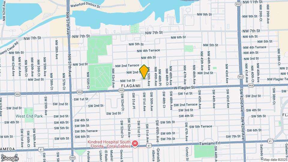 61 NW 51st Ave Map and Location Details