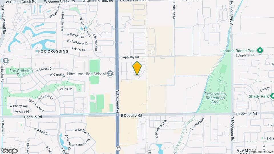 255 E Locust Dr Map and Location Details