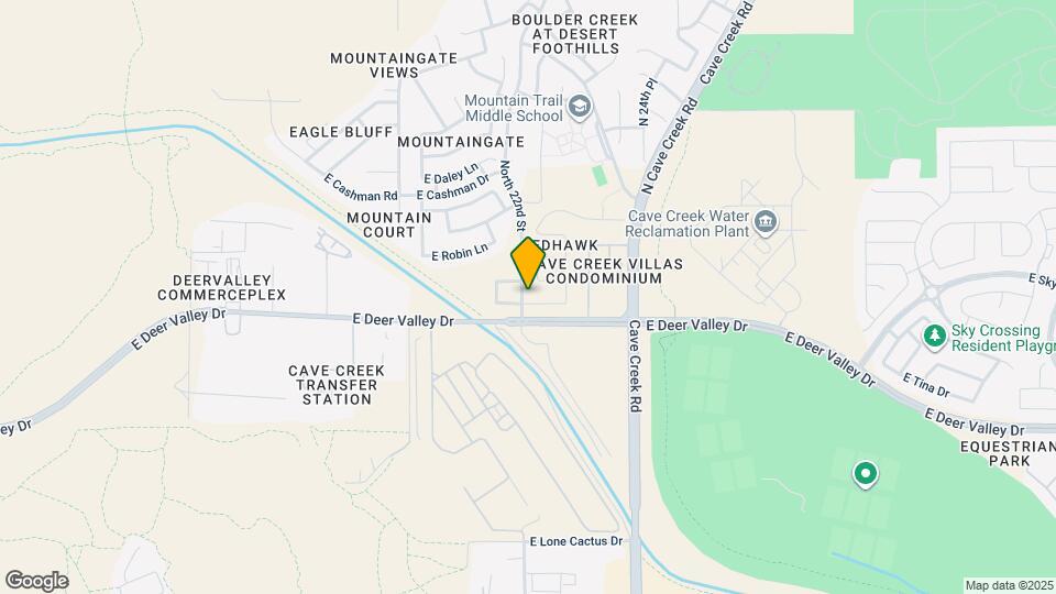 2204 E Crest Ln Map and Location Details