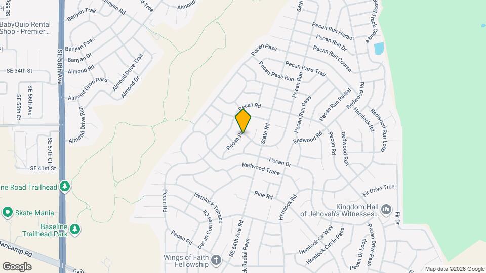 27 Pecan Run Way Map and Location Details