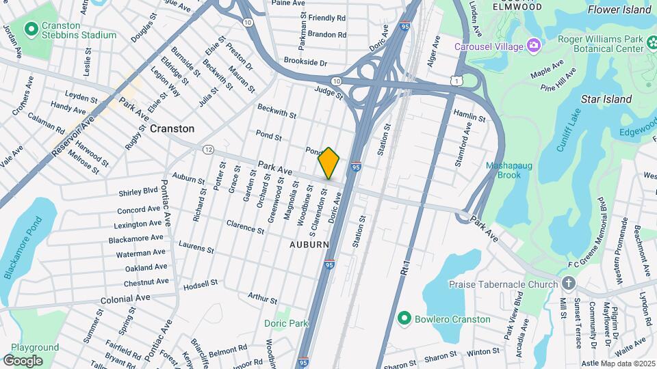 662 Park Ave Map and Location Details
