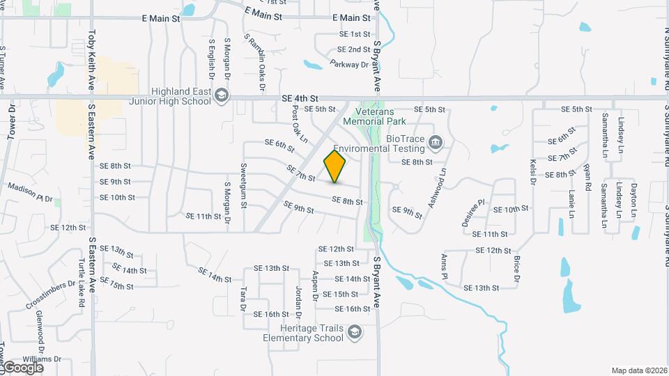 1720 SE 7th St Map and Location Details