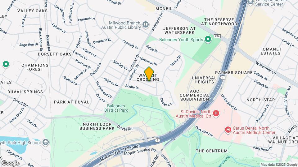 3408 Ambleside Dr Map and Location Details