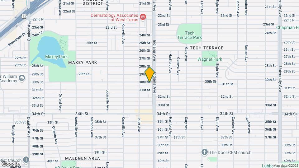 3407 30th St Map and Location Details