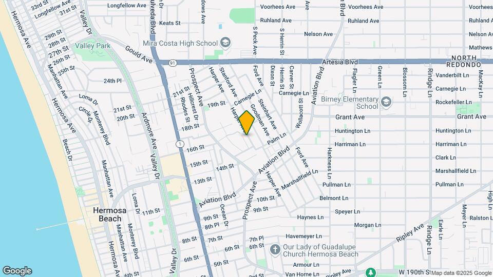 1536 Silver St Map and Location Details