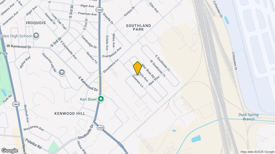 309 Downes Ln Map and Location Details