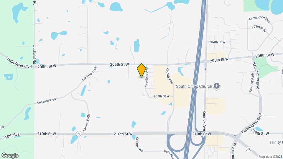 20619 Keystone Ave Map and Location Details