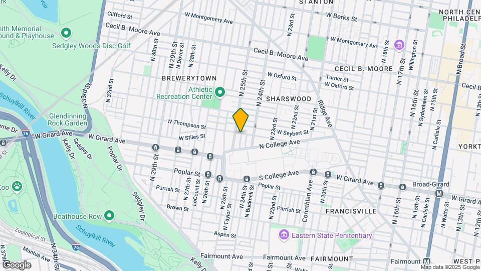 2426 W Thompson St Mapa y Detalles de la Ubicación