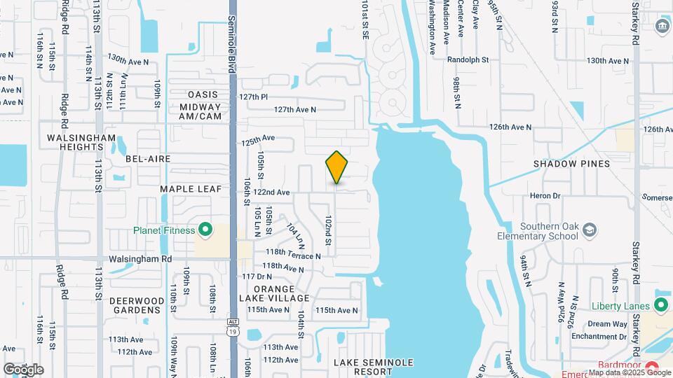 10195 Sailwinds Blvd N, Unit 202 Map and Location Details