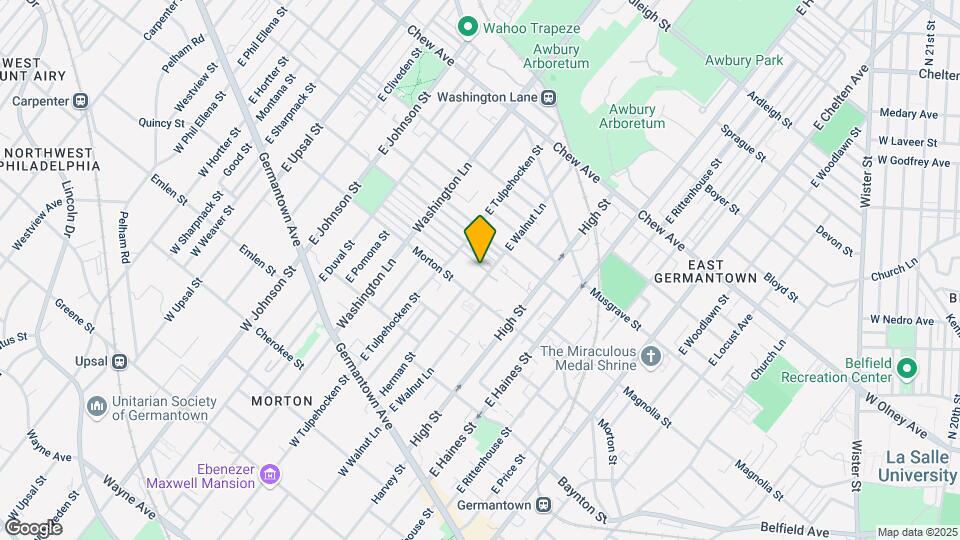 329 E Walnut Ln Mapa y Detalles de la Ubicación