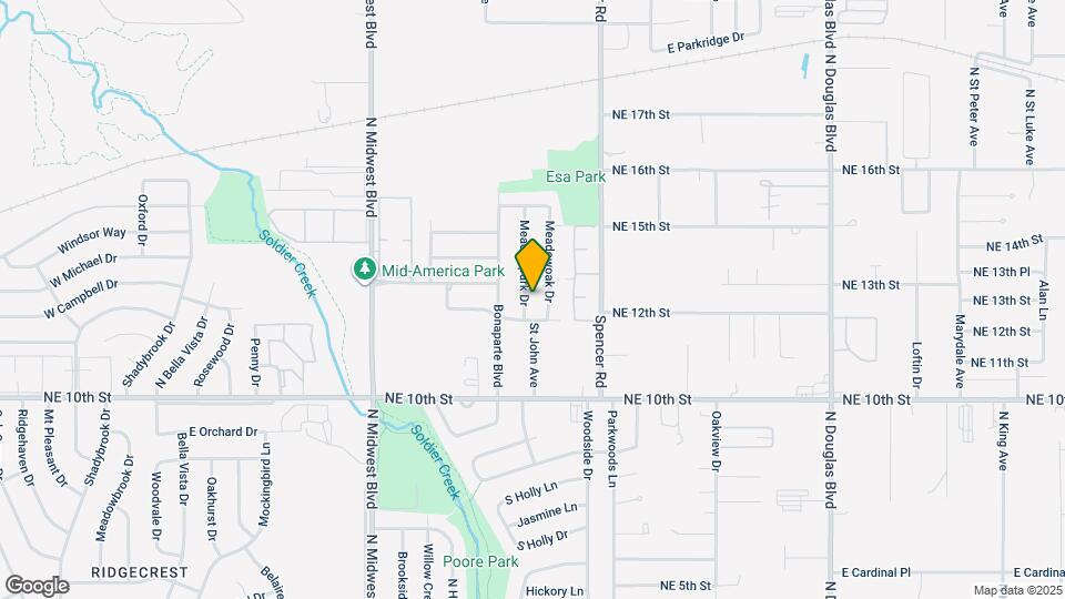 4312 Meadowpark Dr Map and Location Details
