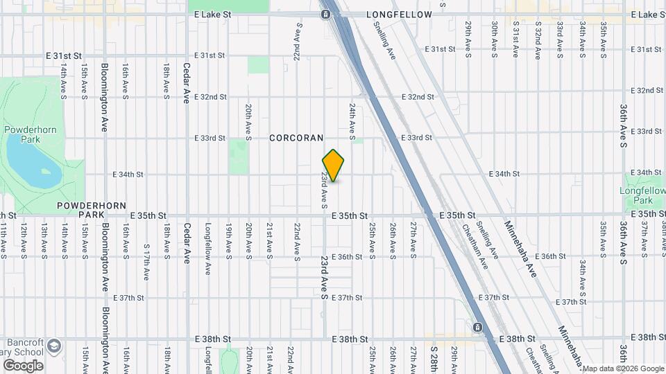 3415 23rd Ave S Map and Location Details