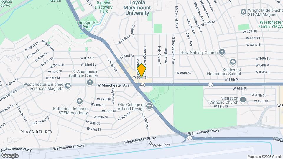 7150 W 85th St Map and Location Details
