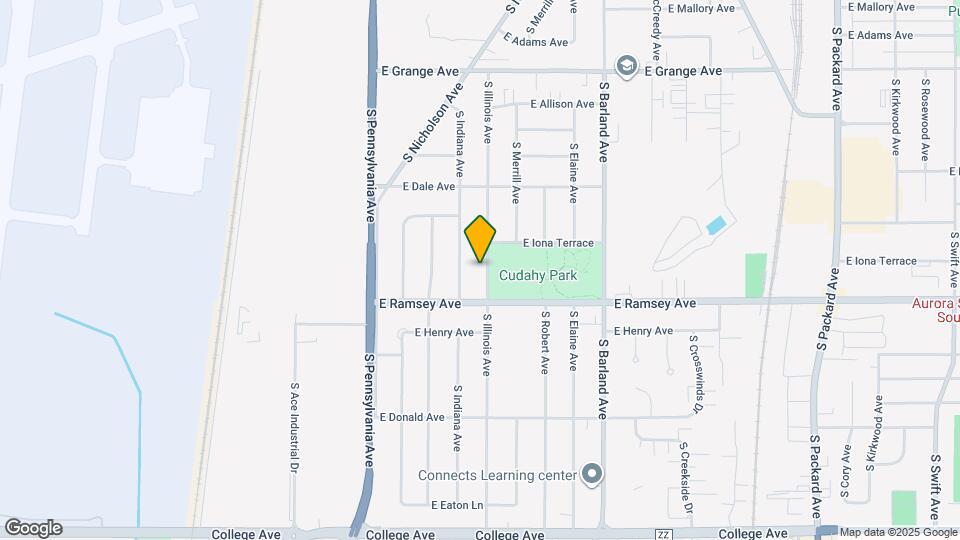 5839 S Illinois Ave Map and Location Details