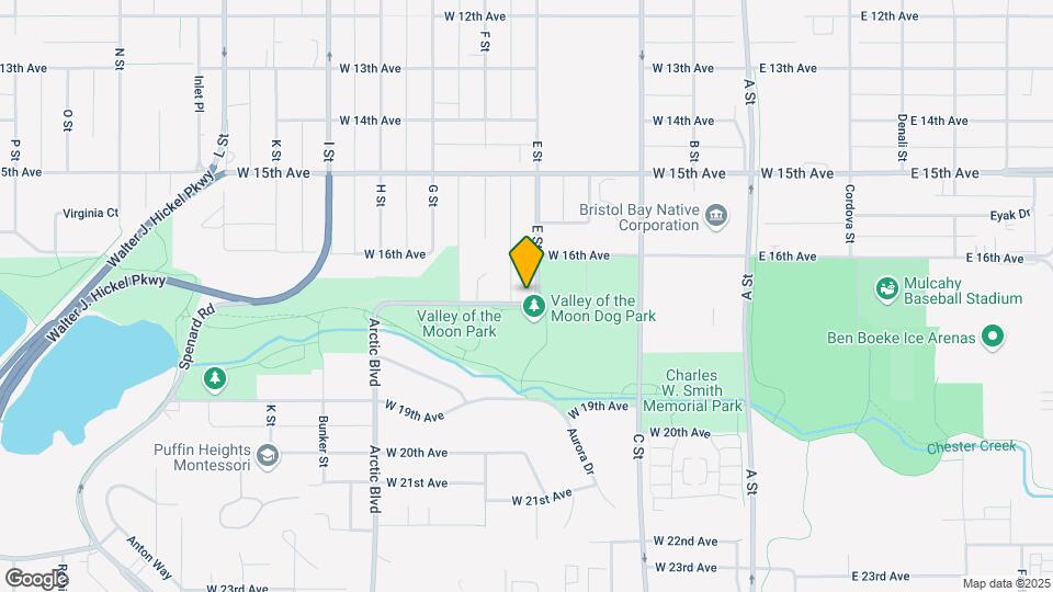 505 W 17th Ave, Unit Private Bedroom Map and Location Details