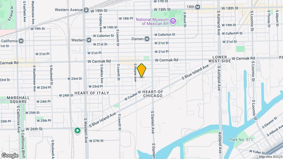 2039 W 23rd St Map and Location Details