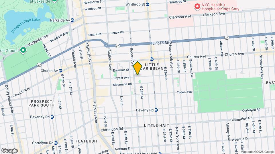 SNYDER AVENUE Map and Location Details