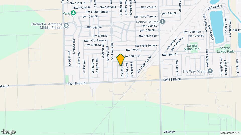 18146 SW 150th Ct Mapa y Detalles de la Ubicación