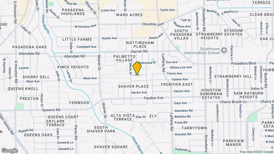 712 Trimm Ave Map and Location Details
