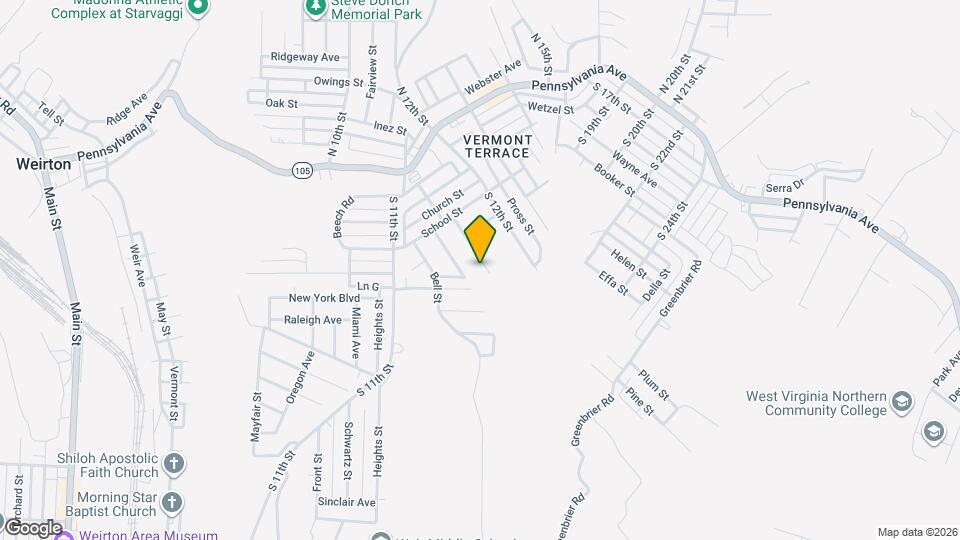 146 Clara St Map and Location Details