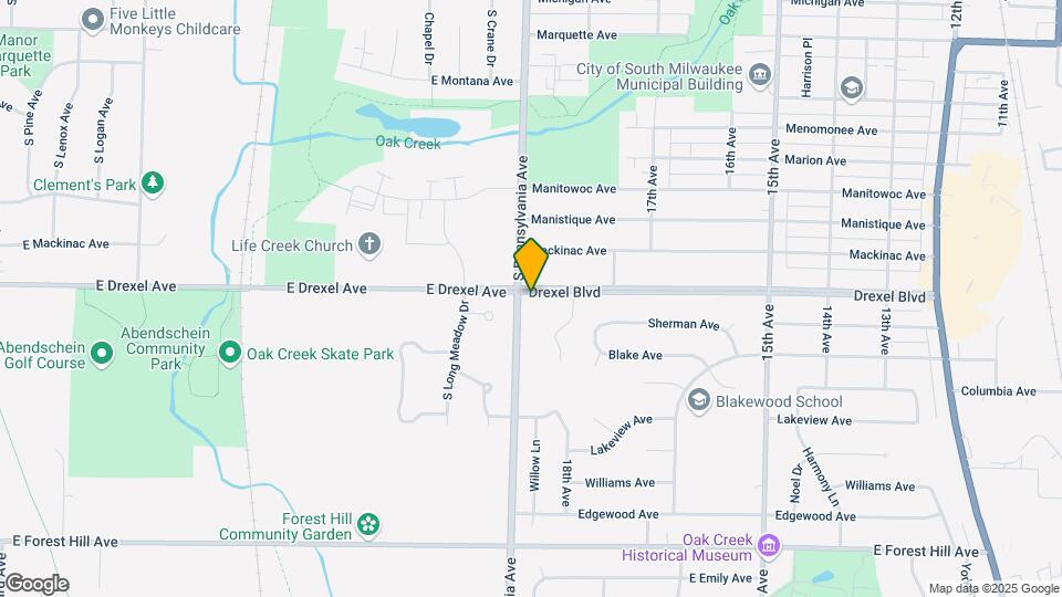 1835 Drexel Blvd Map and Location Details