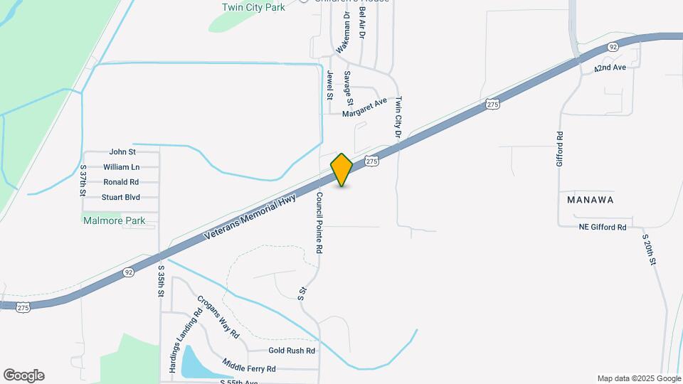 South Pointe Apartments Map and Location Details