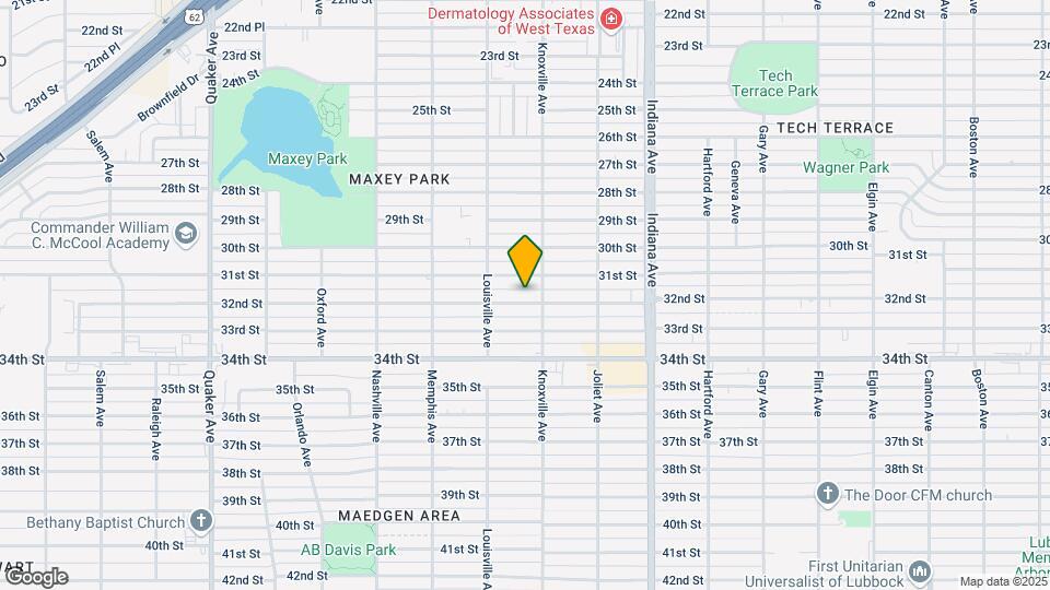 3608 32nd St Map and Location Details