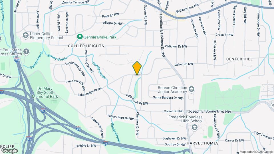 2740 Baker Ridge Dr NW Map and Location Details