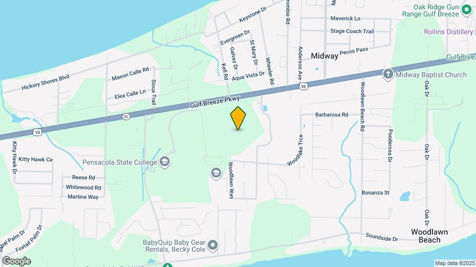 2587 Cliff Hollow Cir Map and Location Details