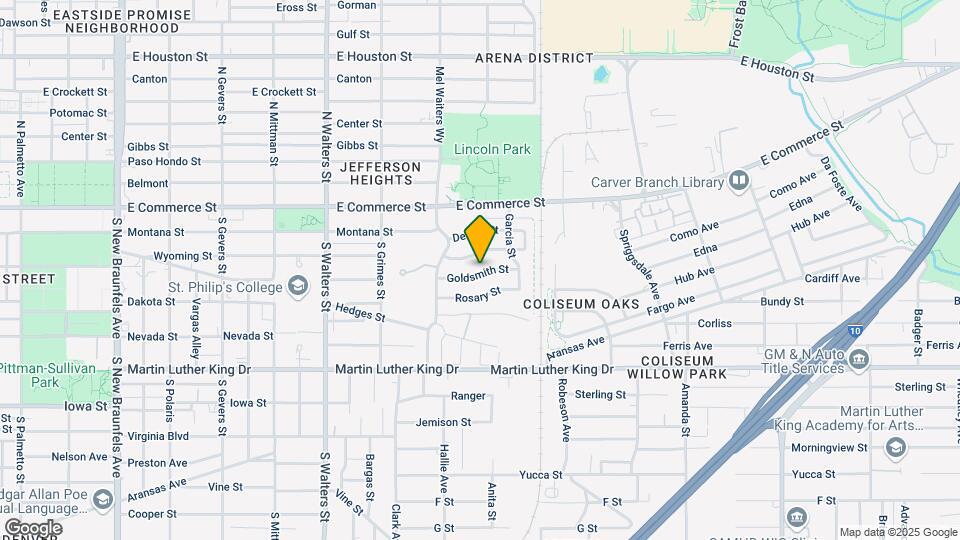 2841 Goldsmith St Map and Location Details