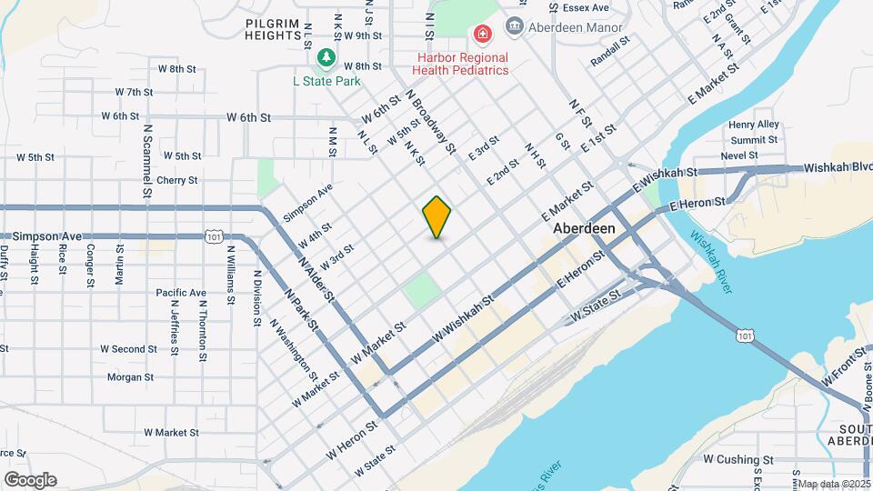 205 N L St Map and Location Details