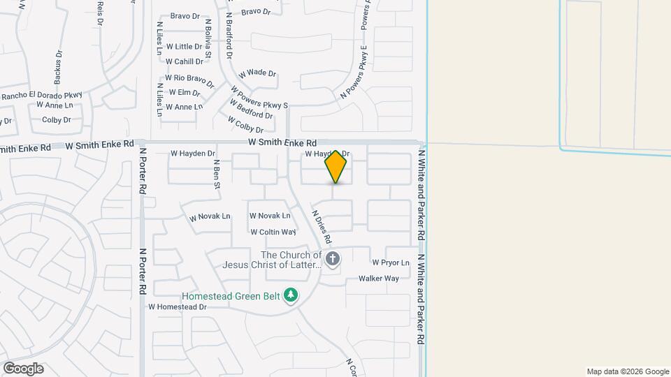 40397 W Sanders Way Map and Location Details