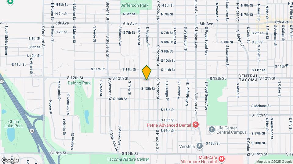 4004 S 12th St Map and Location Details