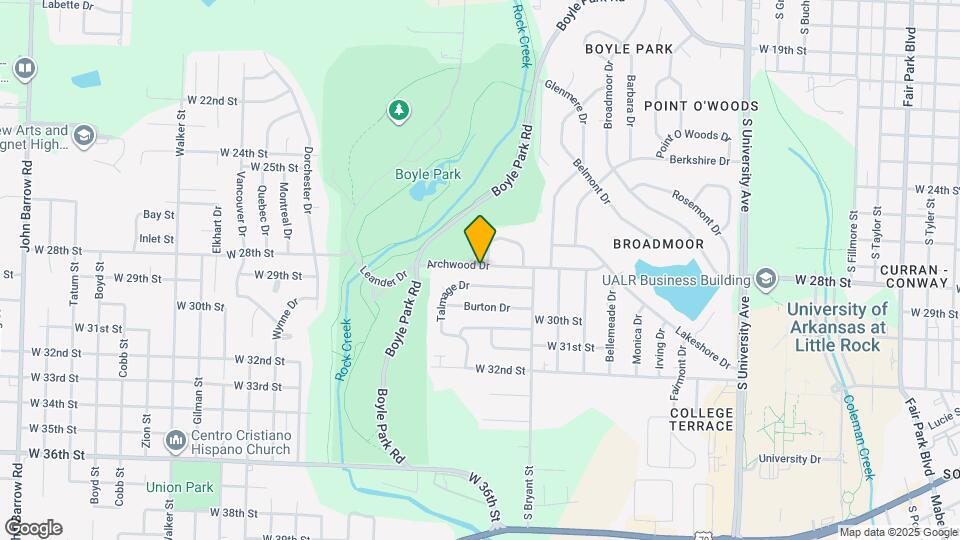 6901 Archwood Dr Map and Location Details