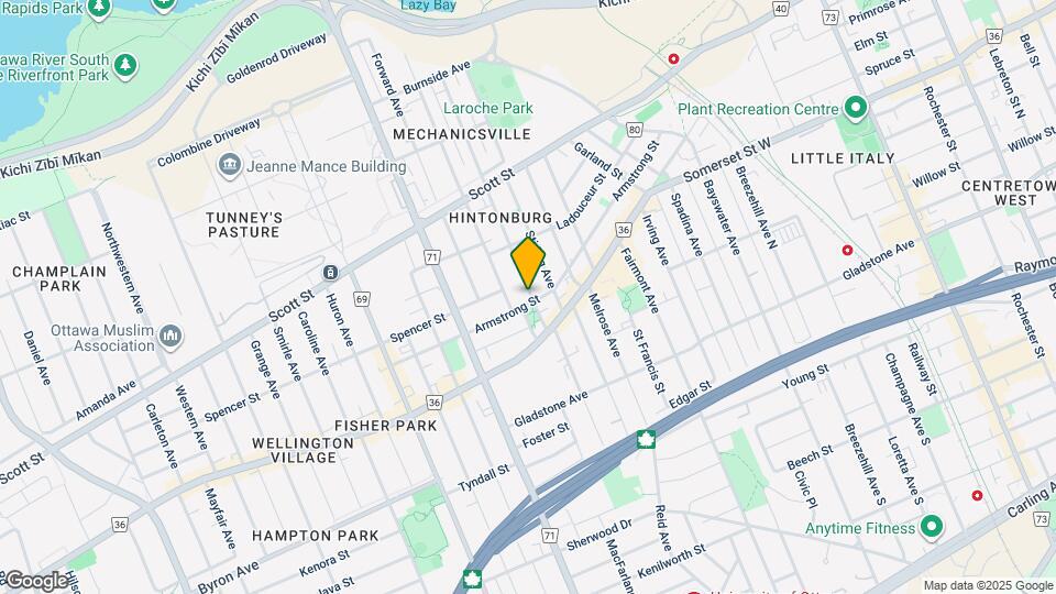 276 Carruthers Ave Map and Location Details