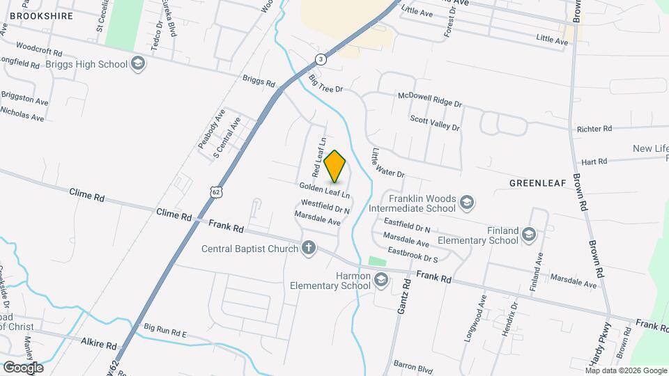1640 Butterfly Ct Map and Location Details