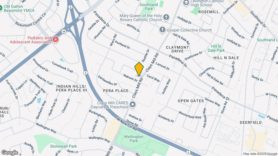 2907 Clays Mill Rd Map and Location Details