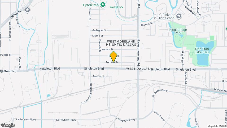 3532 Toronto St Map and Location Details