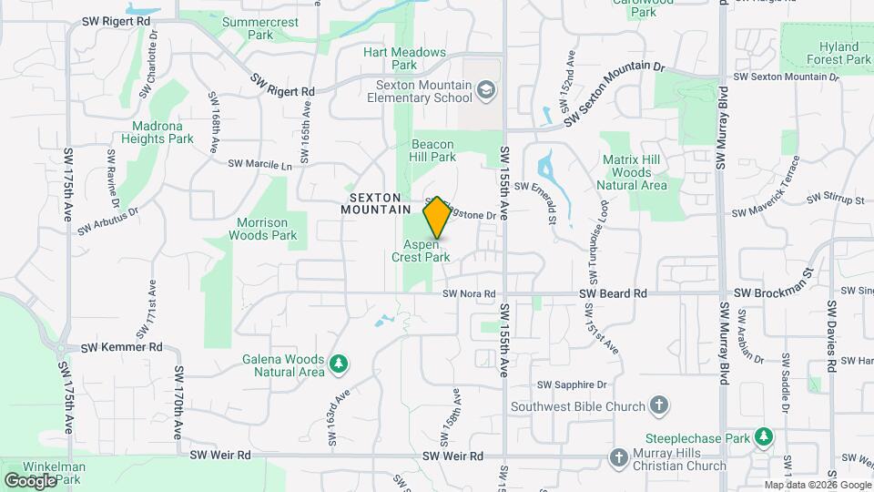 15845 SW Blackstone Dr Map and Location Details