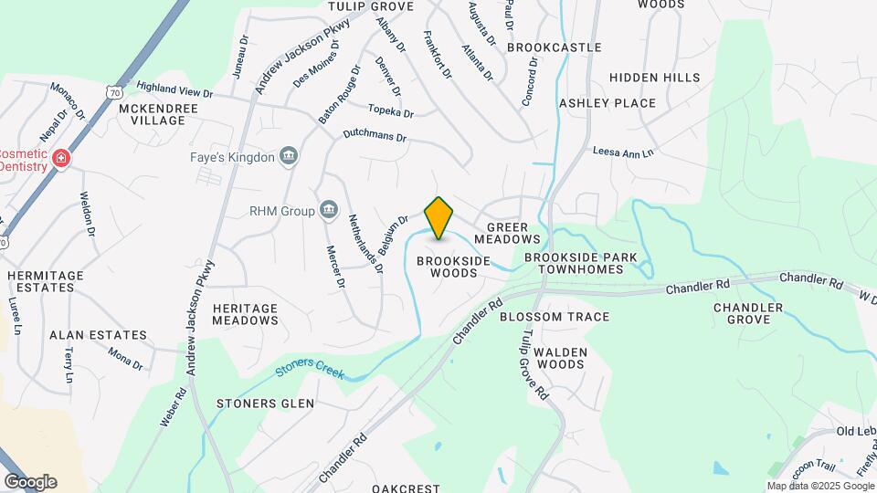 408 Jameswood Ct Map and Location Details