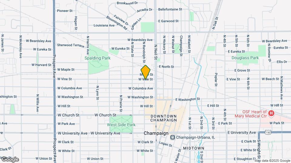 111 W Vine St Mapa y Detalles de la Ubicación