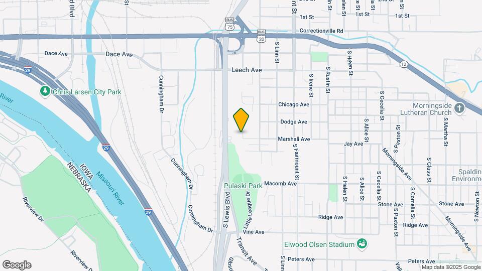 723 S College St, Unit 723 Map and Location Details