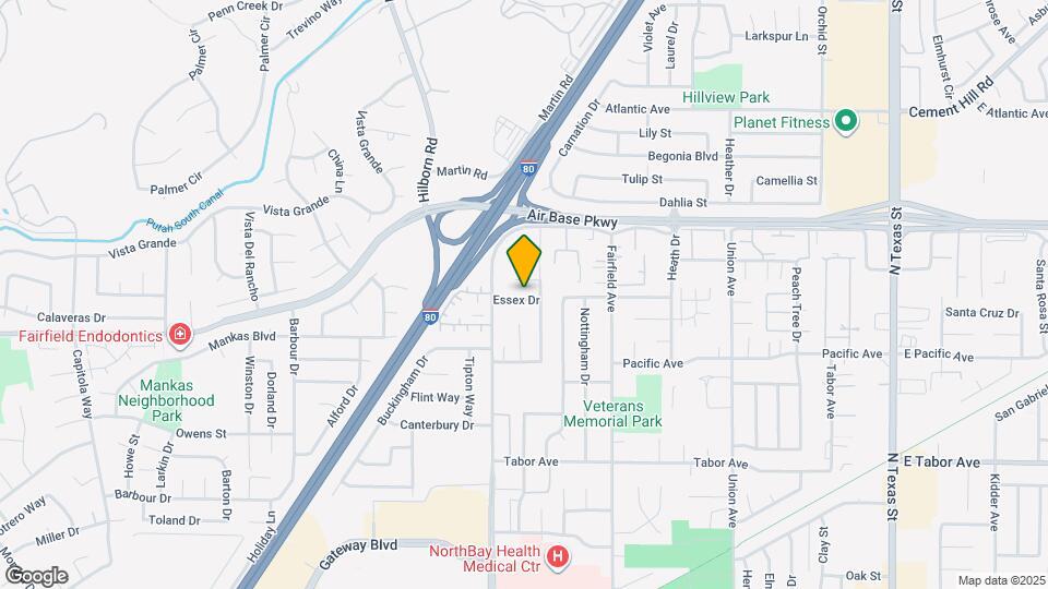 1213 Essex Dr Map and Location Details