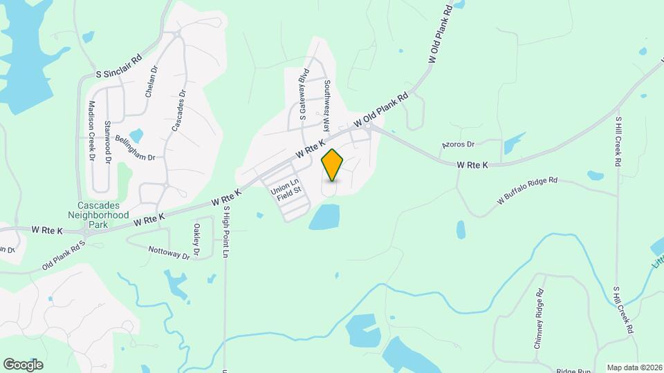 1825 W Boris Dr Mapa y Detalles de la Ubicación