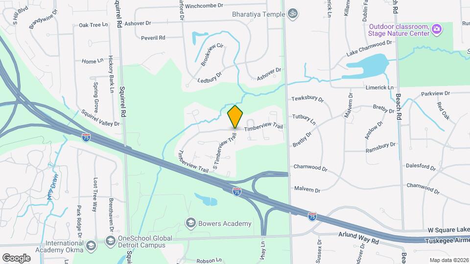 1234 S Timberview Trail Map and Location Details