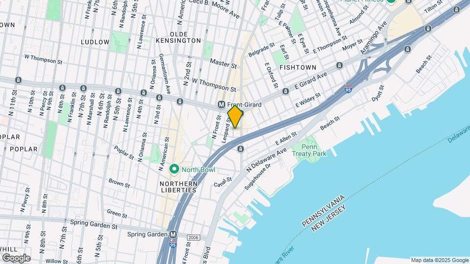 1109 E Dunton St Mapa y Detalles de la Ubicación