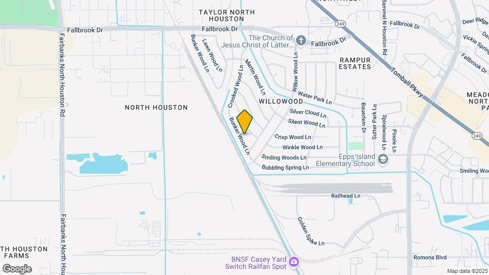 7746 Bunker Wood Ln Map and Location Details