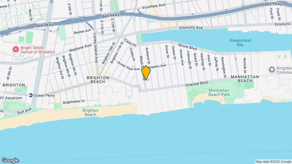 165 West End Ave Mapa y Detalles de la Ubicación